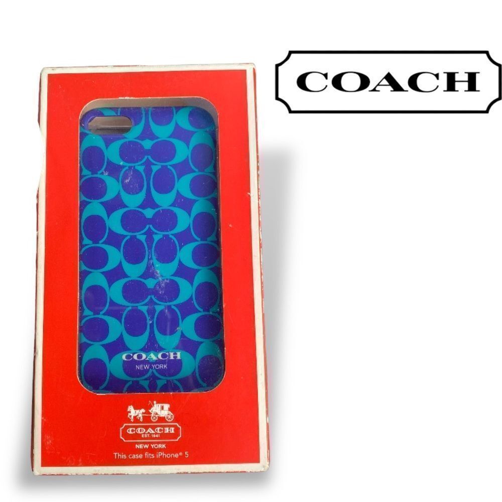 Coach Logo iPhone 5 Hard Case New